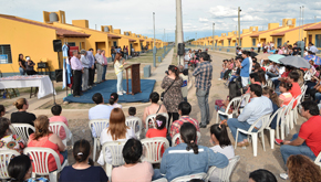Entrega de viviendas en Localidad de G&uuml;emes
